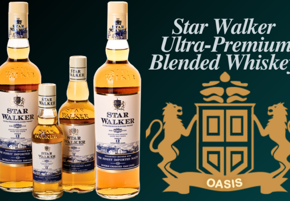 oasis Star Walker Ultra-Premium Blended Whiskey