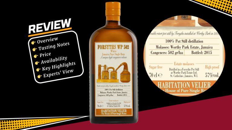 Habitation Velier Forsyths WP 502 White Rum Review