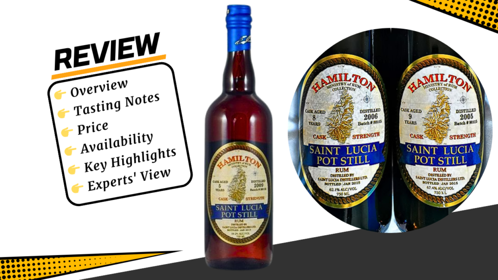 Hamilton 5-Year-Old St. Lucia Rum Review