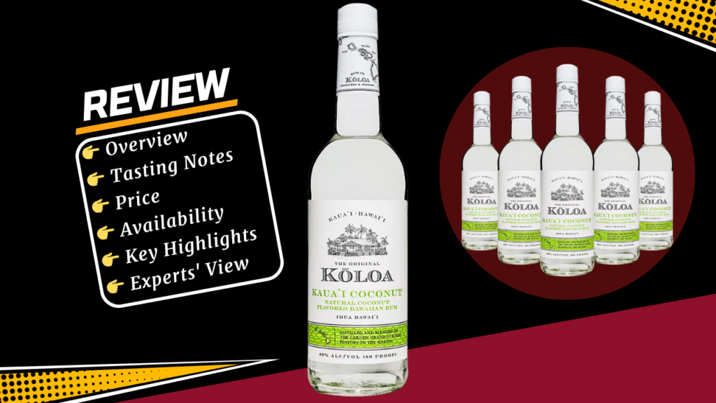 Kōloa Kauaʻi Coconut Rum Review