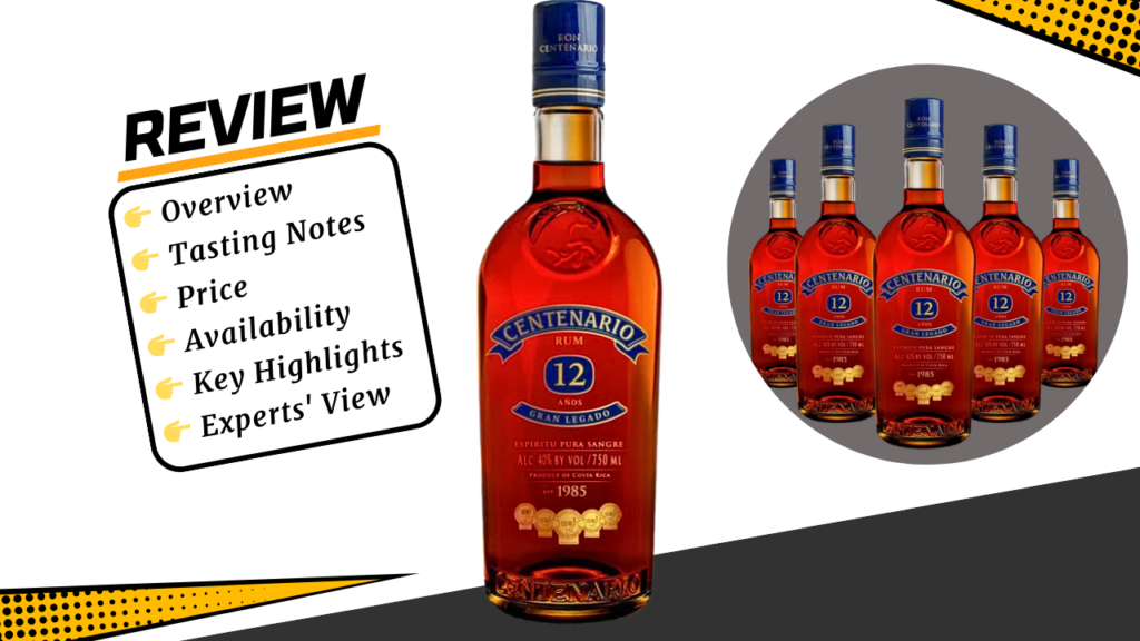 Ron Centenario 12-Year Gran Legado Rum Review