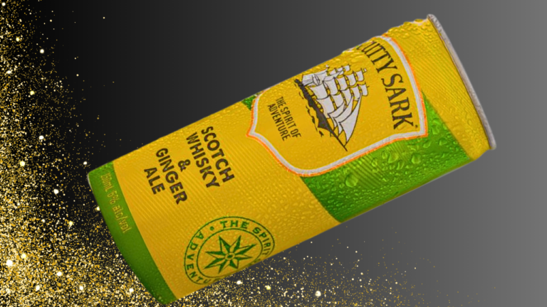Cutty Sark Scotch Whisky & Ginger Ale RTD