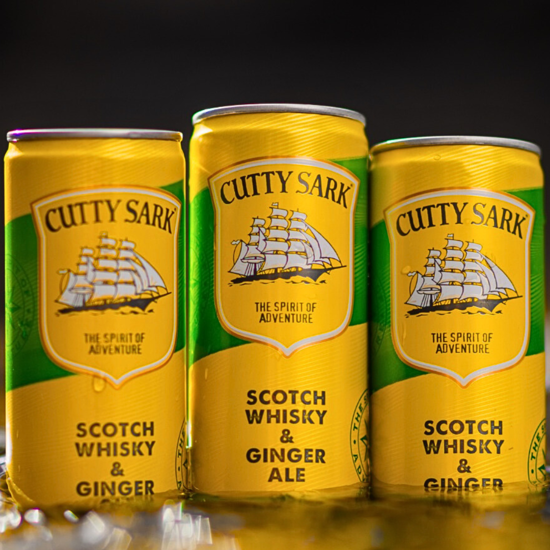 Cutty Sark Scotch Whisky & Ginger Ale