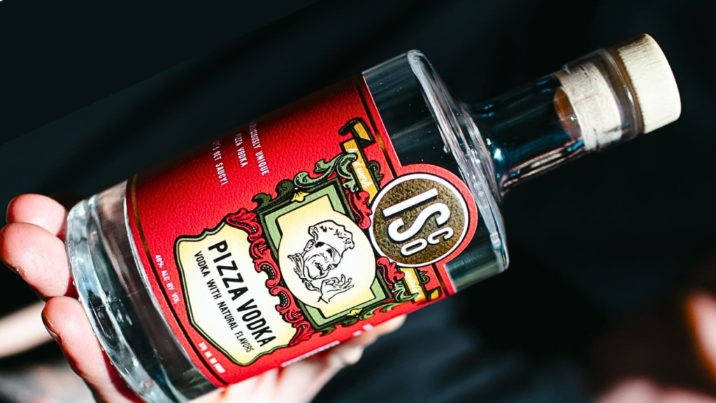 ISCO world's first Pizza Vodka