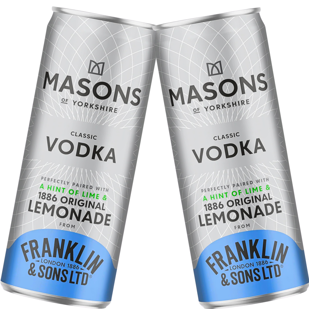 Masons' Classic Vodka Lemonade RTD can