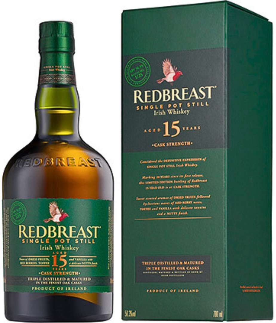 Redbreast 15 Year Old Cask Strength Anniversary Edition