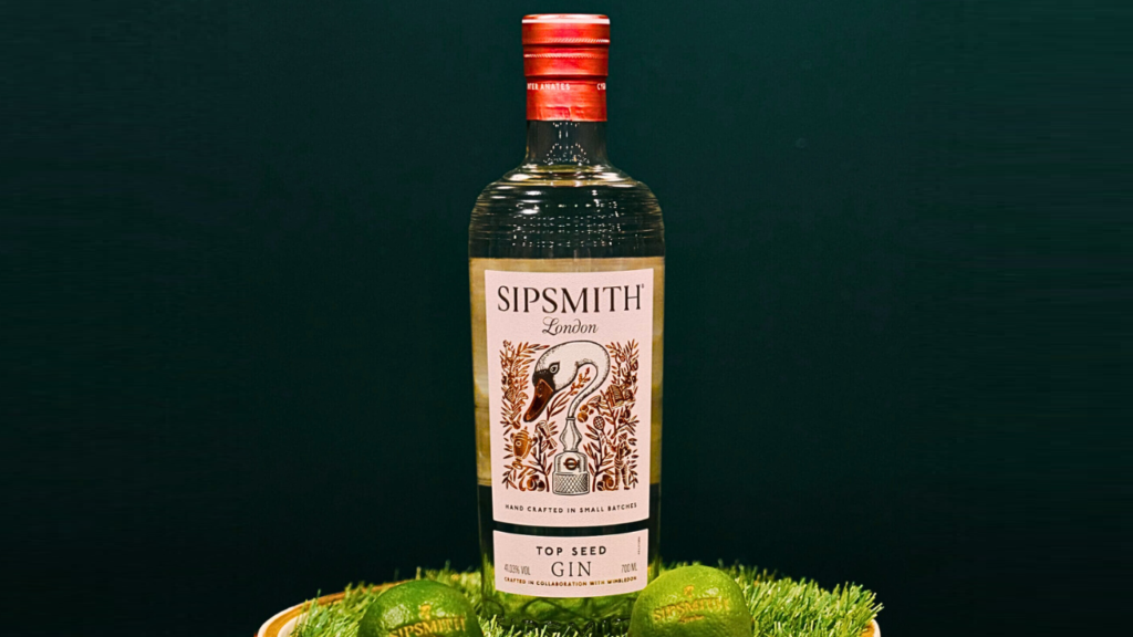 Sipsmith's Top Seed Gin Wimbledon anniversary edition
