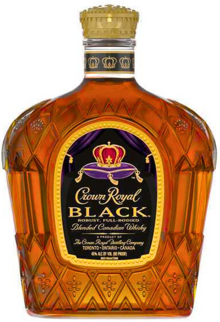 Crown Royal Black Blended Canadian Whisky 750ml Price