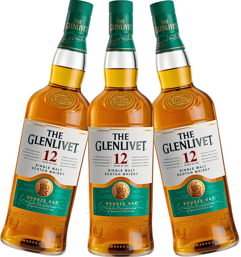 The Glenlivet 12 Year Old Single Malt Scotch Whisky