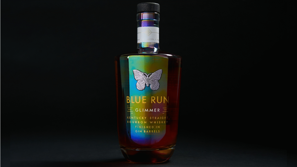 Blue Run Glimmer Kentucky Straight Bourbon Whiskey Finished in Gin Barrels