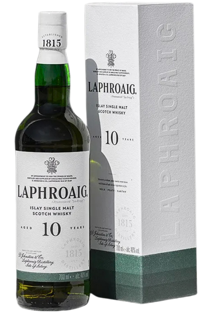Laphroaig 10 Year Old Islay Single Malt Scotch Whisky Review
