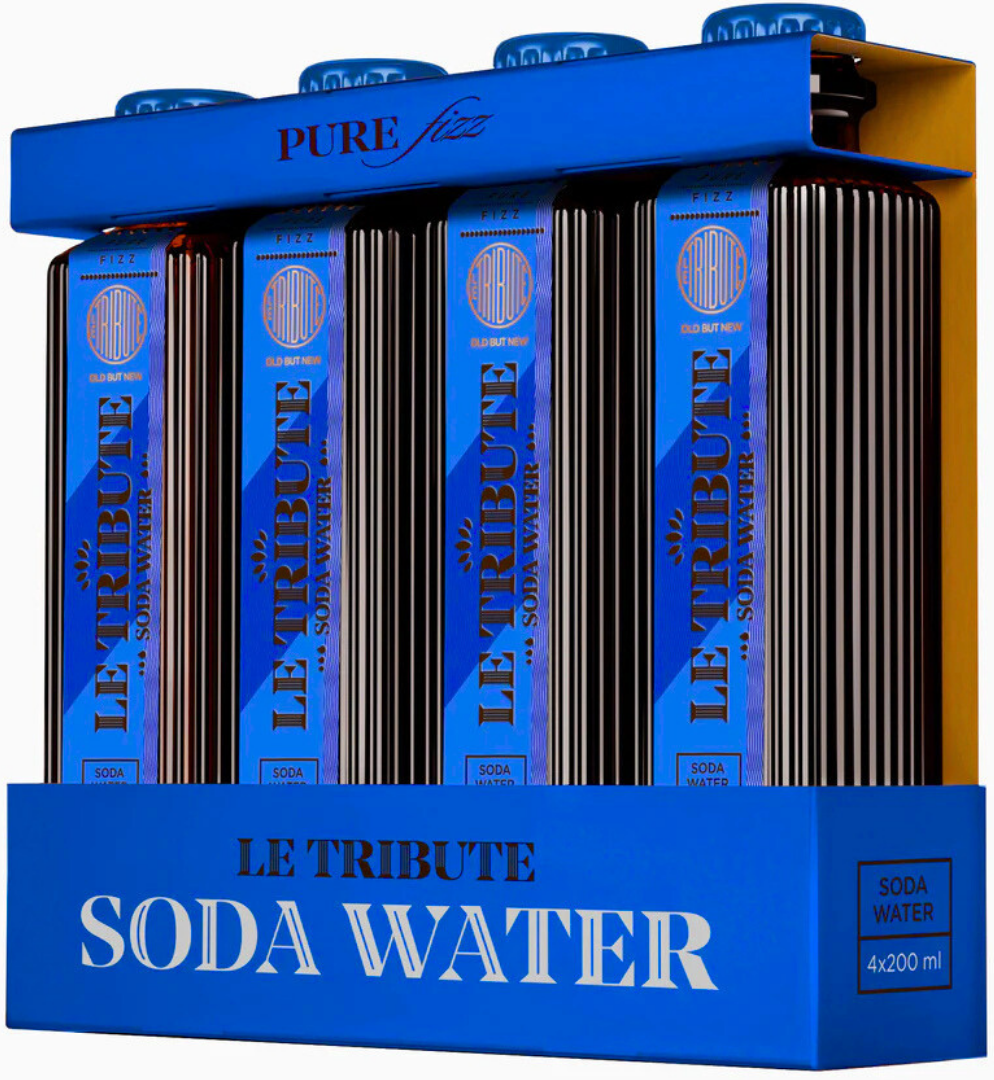 Le Tribute Launches Super-Premium Soda Water to Complete Mixer Range