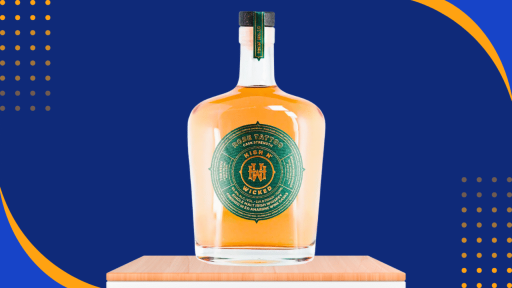 High N’ Wicked ‘Rose Tattoo’ Single Malt Irish Whiskey