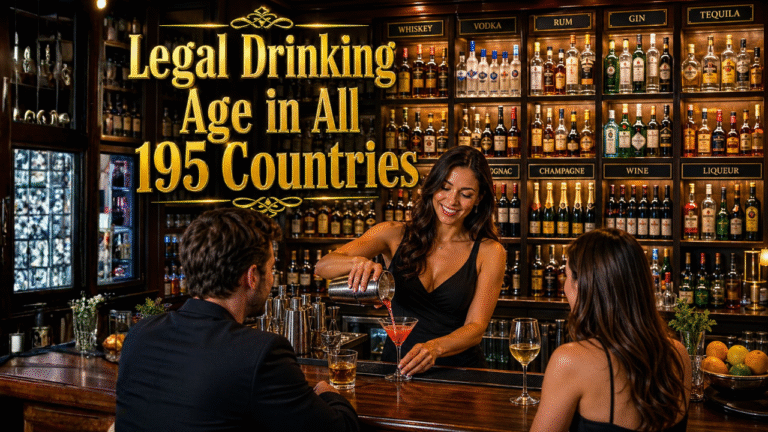 Legal Drinking Age in the World