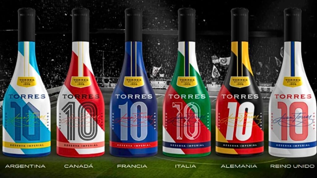 Torres Brandy Launches Football-Inspired Limited Edition Bottles
